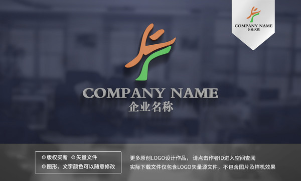 KF字母logo