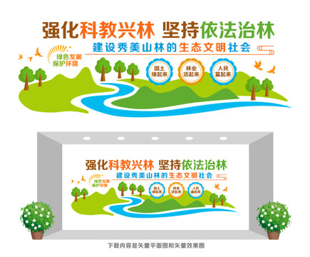科教興林依法治林