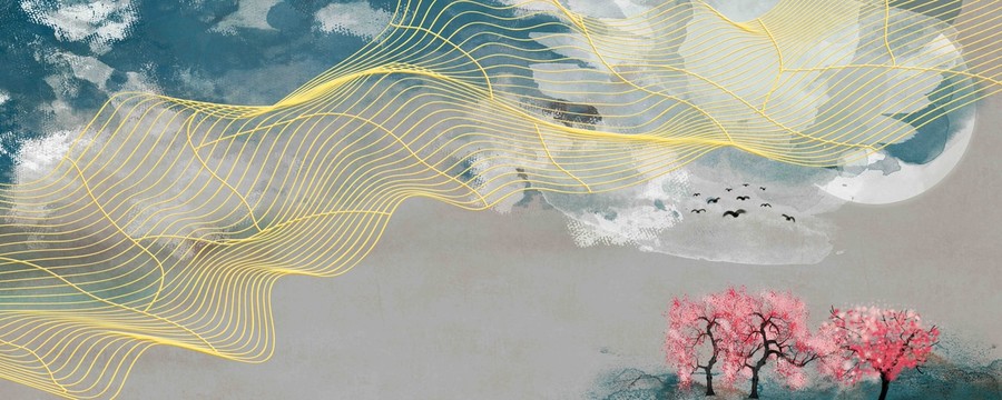 禪意抽象畫