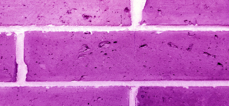 紫色墙壁