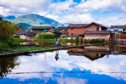 山村人家