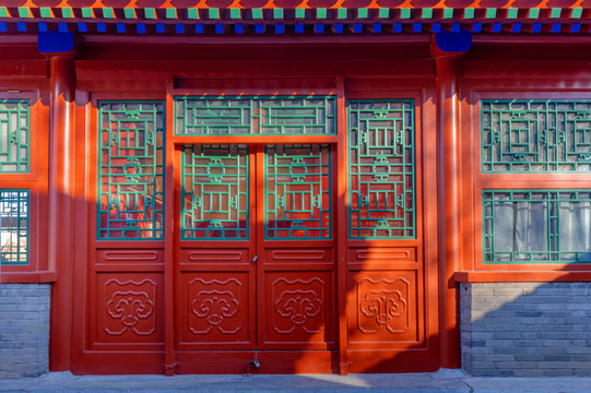 中式红门