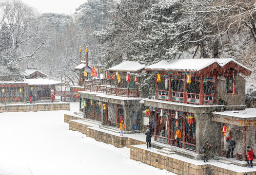 雪后颐和园