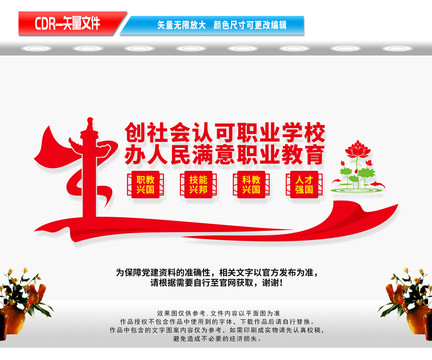 職業(yè)教育文化墻