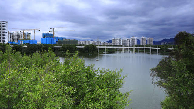 三亚东岸湿地公园