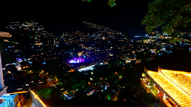 夜晚城市风景