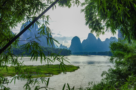 河流自然风景