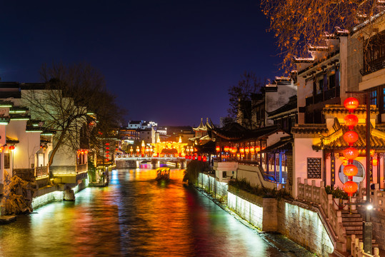 南京江南贡院夜景