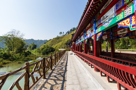 北帝山旅游風景區(qū)觀景長廊