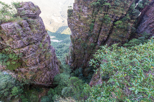 北帝山旅游风景区仙人谷