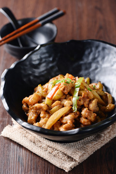 茄子小酥肉