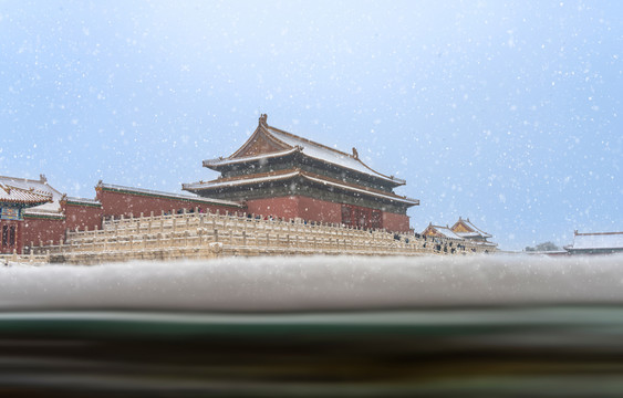 故宫雪景