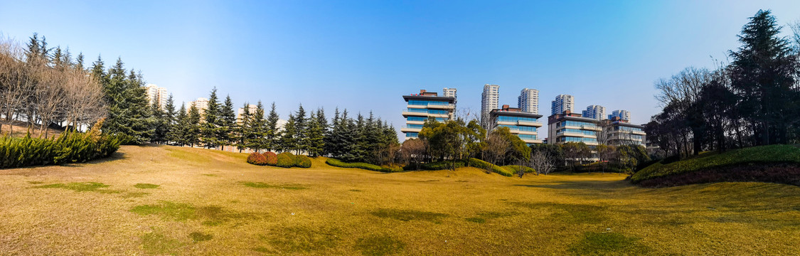 西安地标建筑全景大幅图