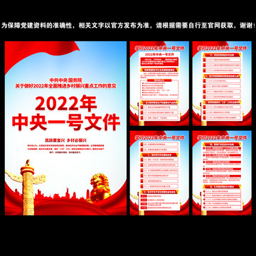2022中央一號(hào)文件宣傳展板