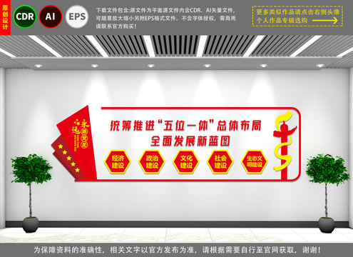 五位一體黨建文化墻