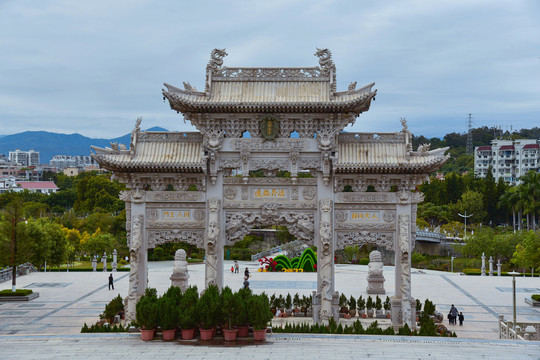 厦门同安梅山寺建筑景观