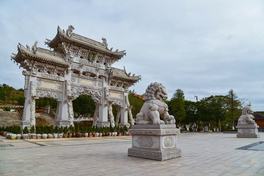 厦门同安梅山寺建筑景观