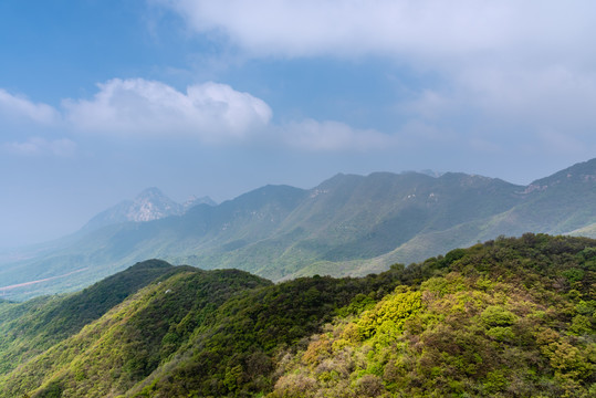 中国河南嵩山的自然风光