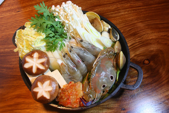 海鲜锅物