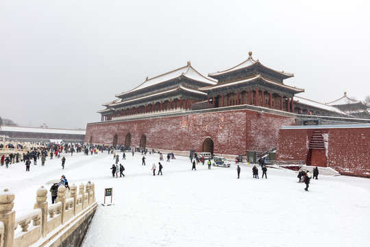 故宫雪景