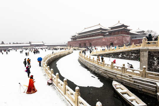 故宫雪景