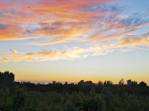 夕阳晚霞