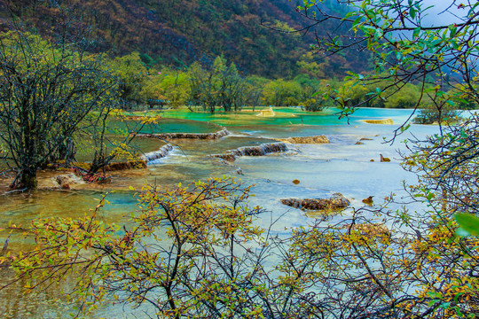 四川黄龙风景区