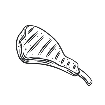 黑白炭烤牛肋排插圖
