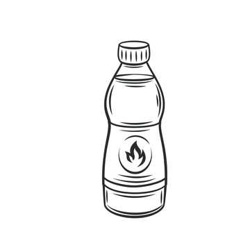 黑白助燃油罐插图