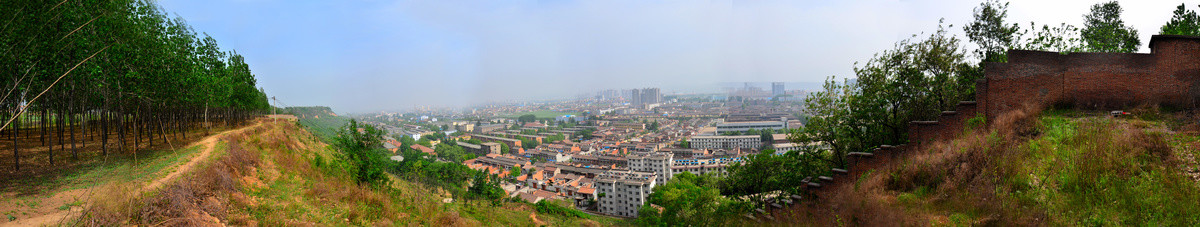 宝鸡市陈仓区李家崖全景