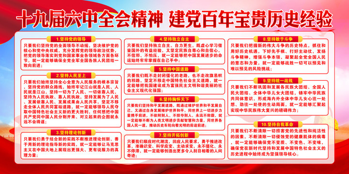 十個(gè)堅(jiān)持