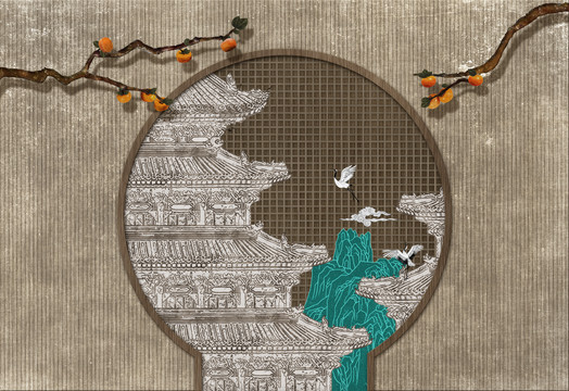 意境花鳥