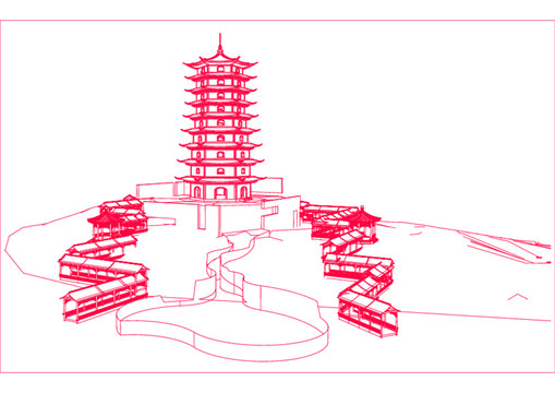 杭州靈隱寺古佛塔