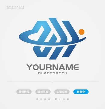 ZH字母科技LOGO