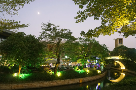 深圳欢乐海岸夜景