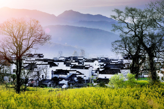 乡村风景画