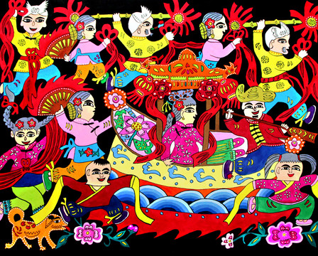 老年秧歌隊(duì)