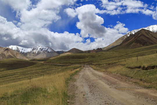 甘肃走廊南山风光