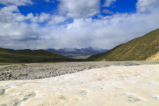 青海祁连山风光