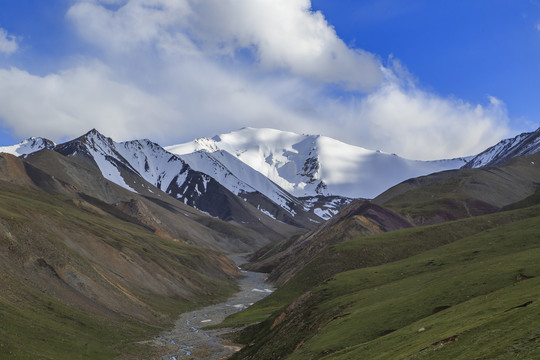 青海祁连山风光