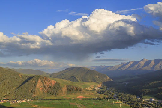 青海祁连卓尔山风景区