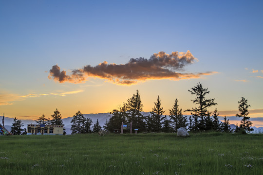 青海祁连卓尔山风景区