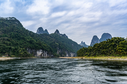 广西桂林漓江景区风光