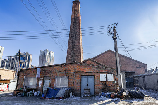 长春市铁北待拆迁老城区场景