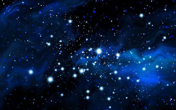 藍色星空