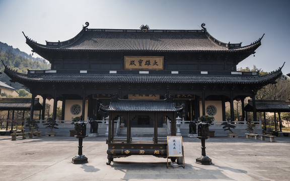 浙江上虞中华孝德园之般若寺