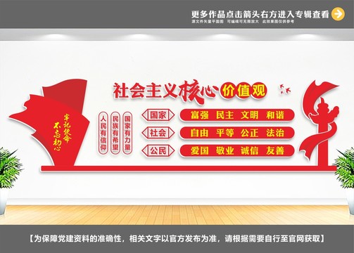 價(jià)值觀文化墻