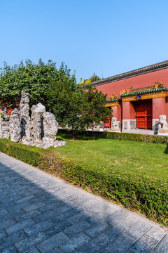 中国沈阳故宫的皇家园林