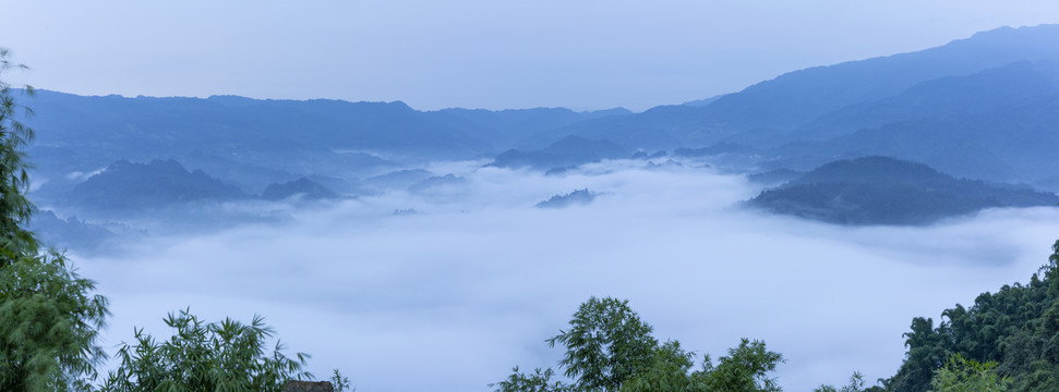 高山云海自然风光