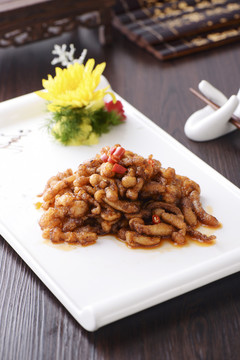珍菌爆鮮魷
